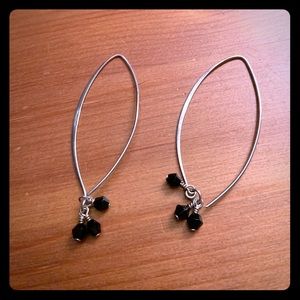 Dangle Hoop Drop Silpada Sterling Earrings